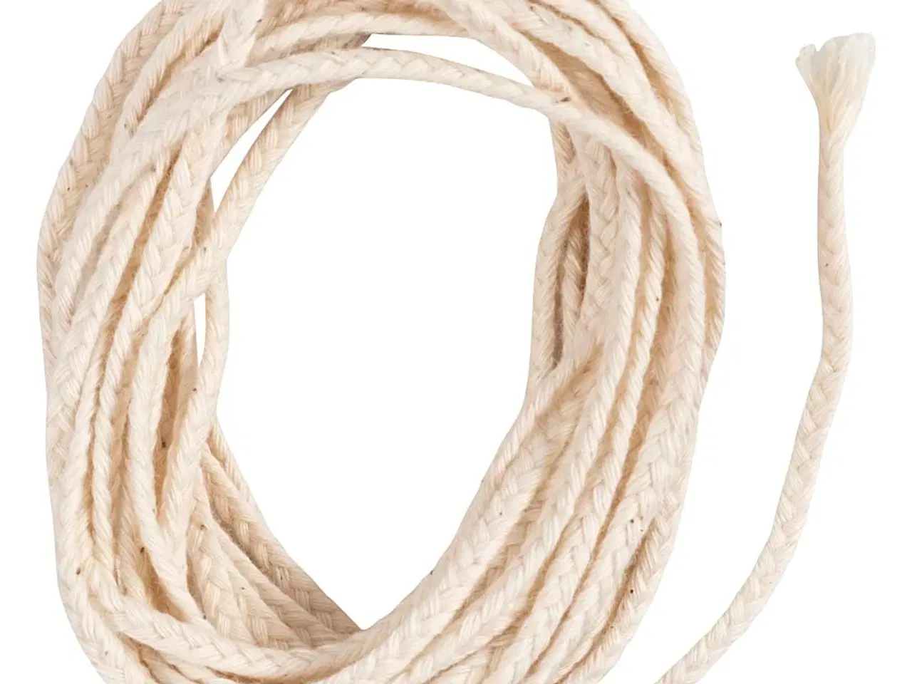 Billede 1 - Flad Bomuldsvæge til Hjemmelavede Lys - 3m