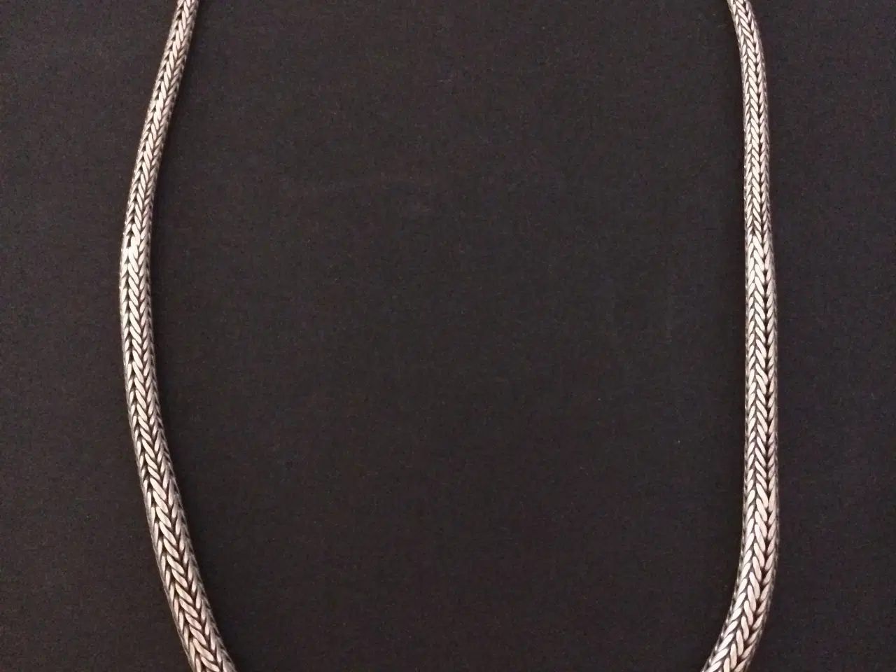 Billede 1 - Halssmykke i håndlavet sølv fra Bali