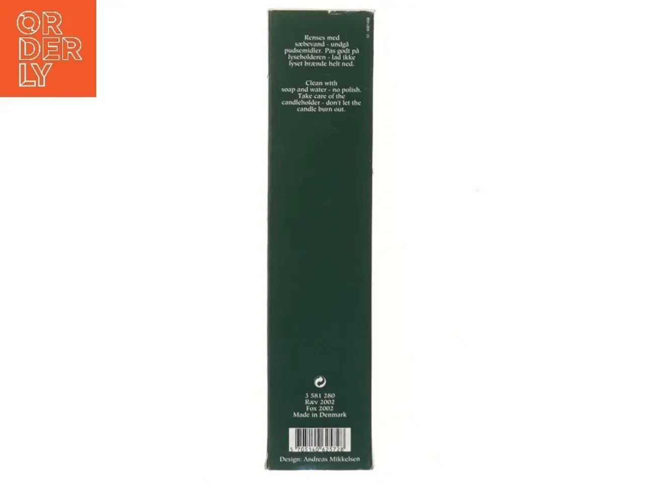 Billede 2 - Georg Jensen julelysestage med rævemotiv fra Georg Jensen (str. 15,5 cm)