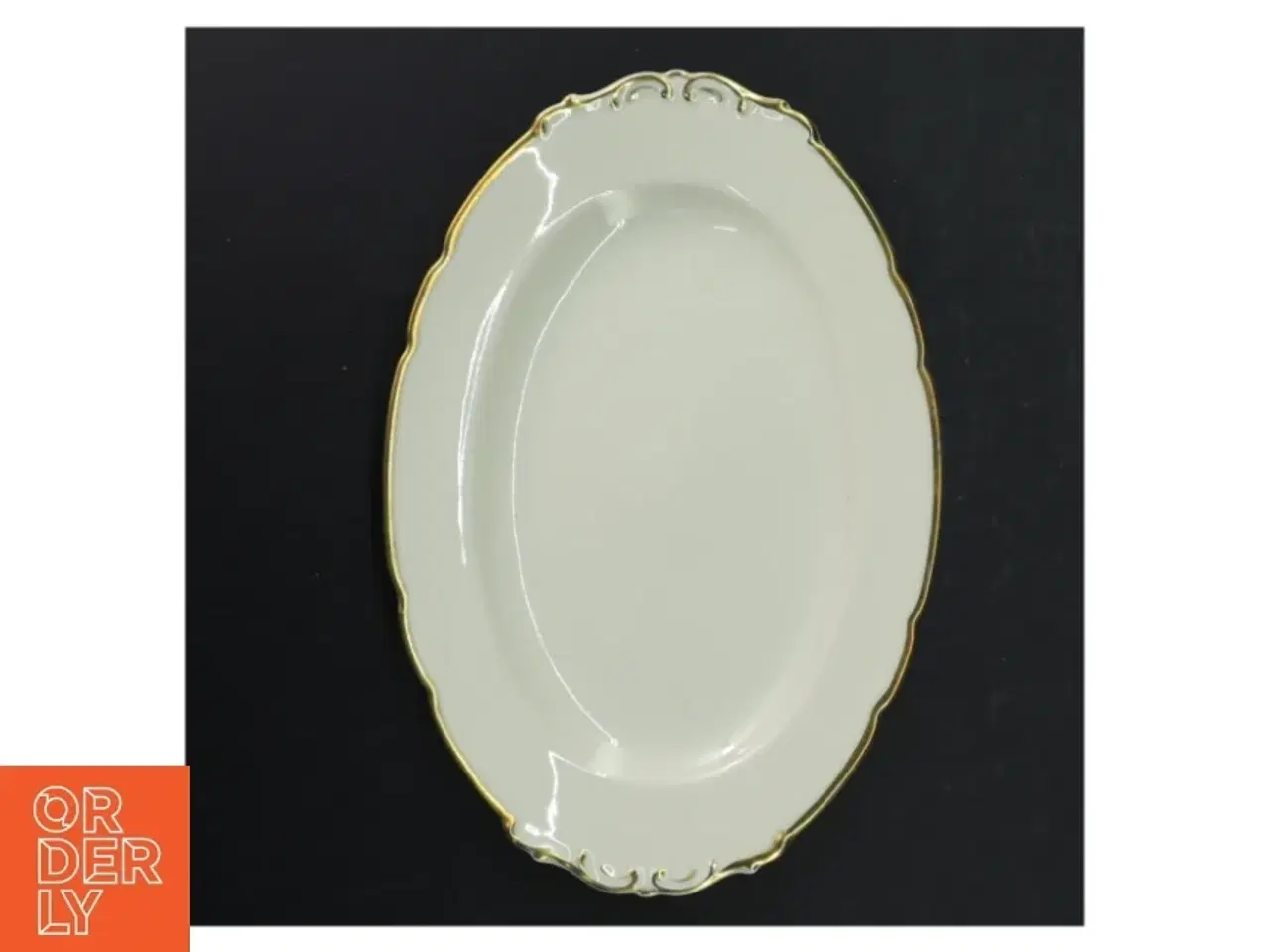 Billede 2 - Porcelæns fade fra KPM (str. 24,5 x 17 cm)
