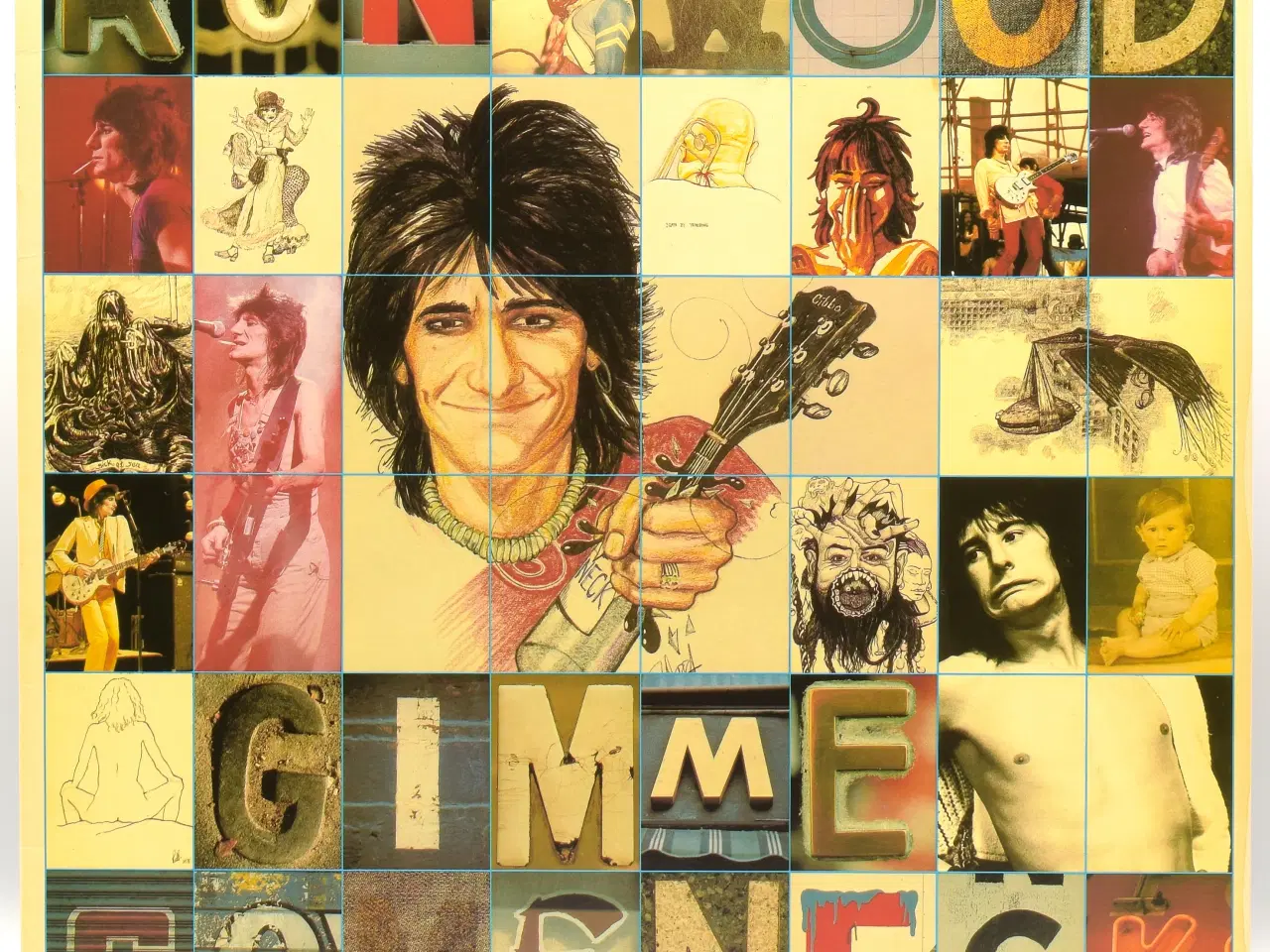 Billede 1 - Ron Wood - Gimme Some Neck - NL 1979 - EX/EX