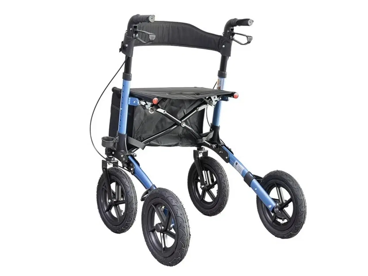 Billede 4 - Lindebjerg Rollator HF 200 - Metal Blå