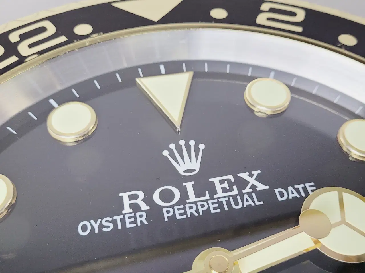 Billede 6 - ⭐️· Dekorativt Rolex Væg-ur