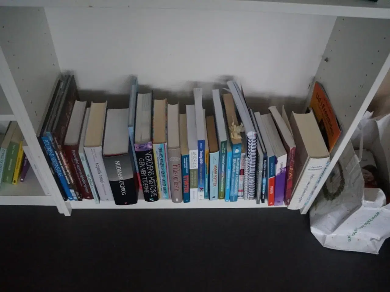 Billede 5 - 2 stk. Reoler med indhold af diverse fagbøger