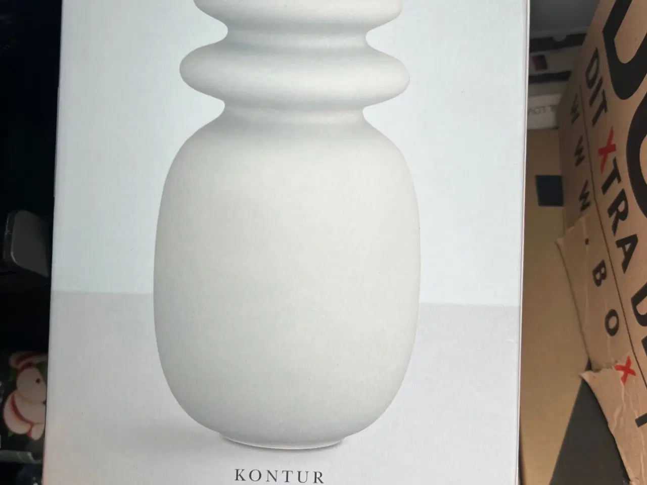 Billede 1 - Kähler Kontur vase Blå