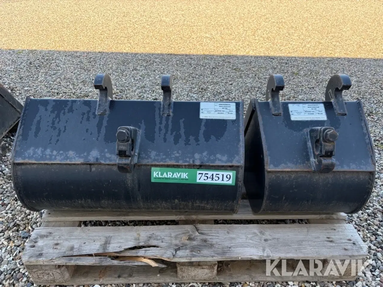 Billede 7 - Graveskovle 80 cm og 40 cm med RA skifte