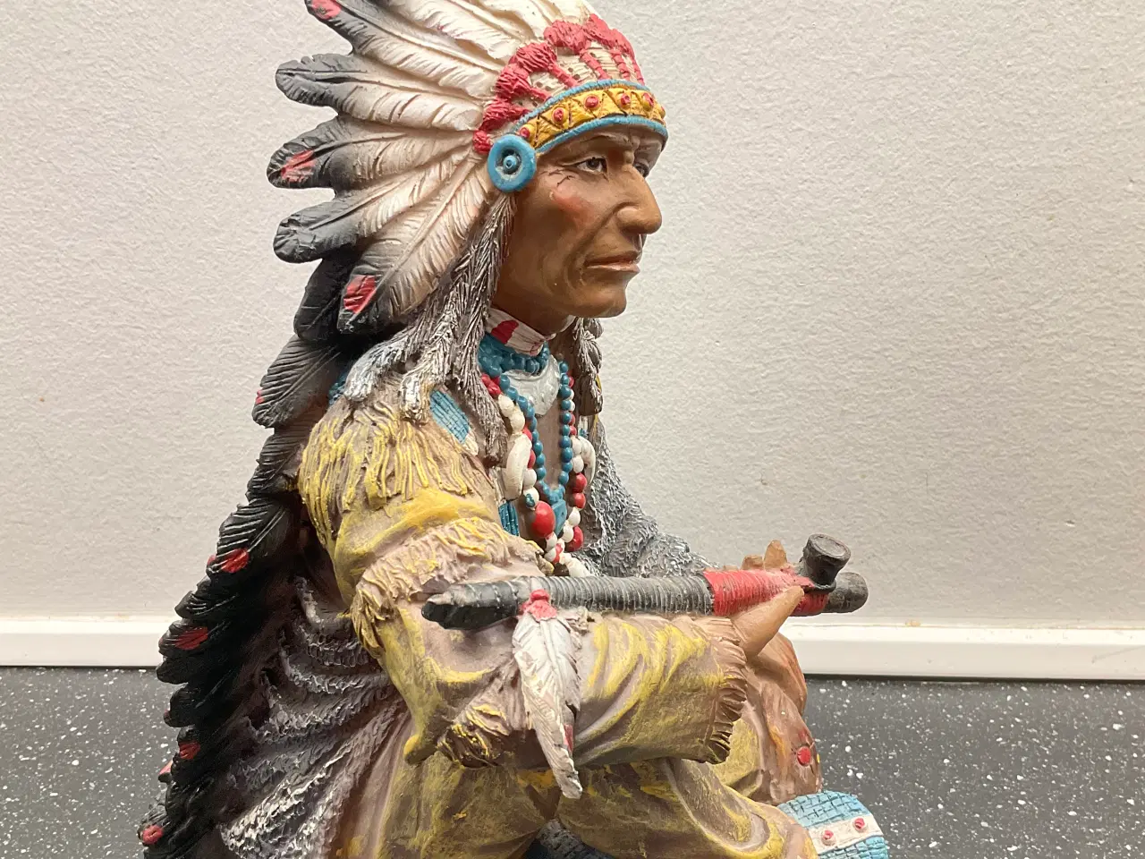 Billede 4 - Indianer høvding