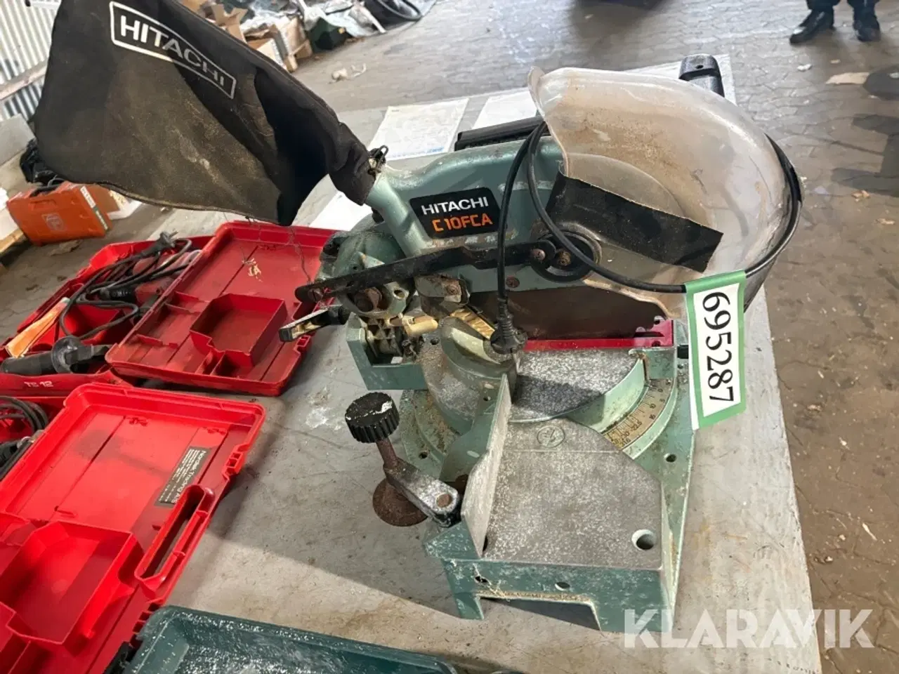 Billede 4 - Lot: håndværktøj Hitachi DH 24VB/ DH 24PB / C 10FCA 3 styk