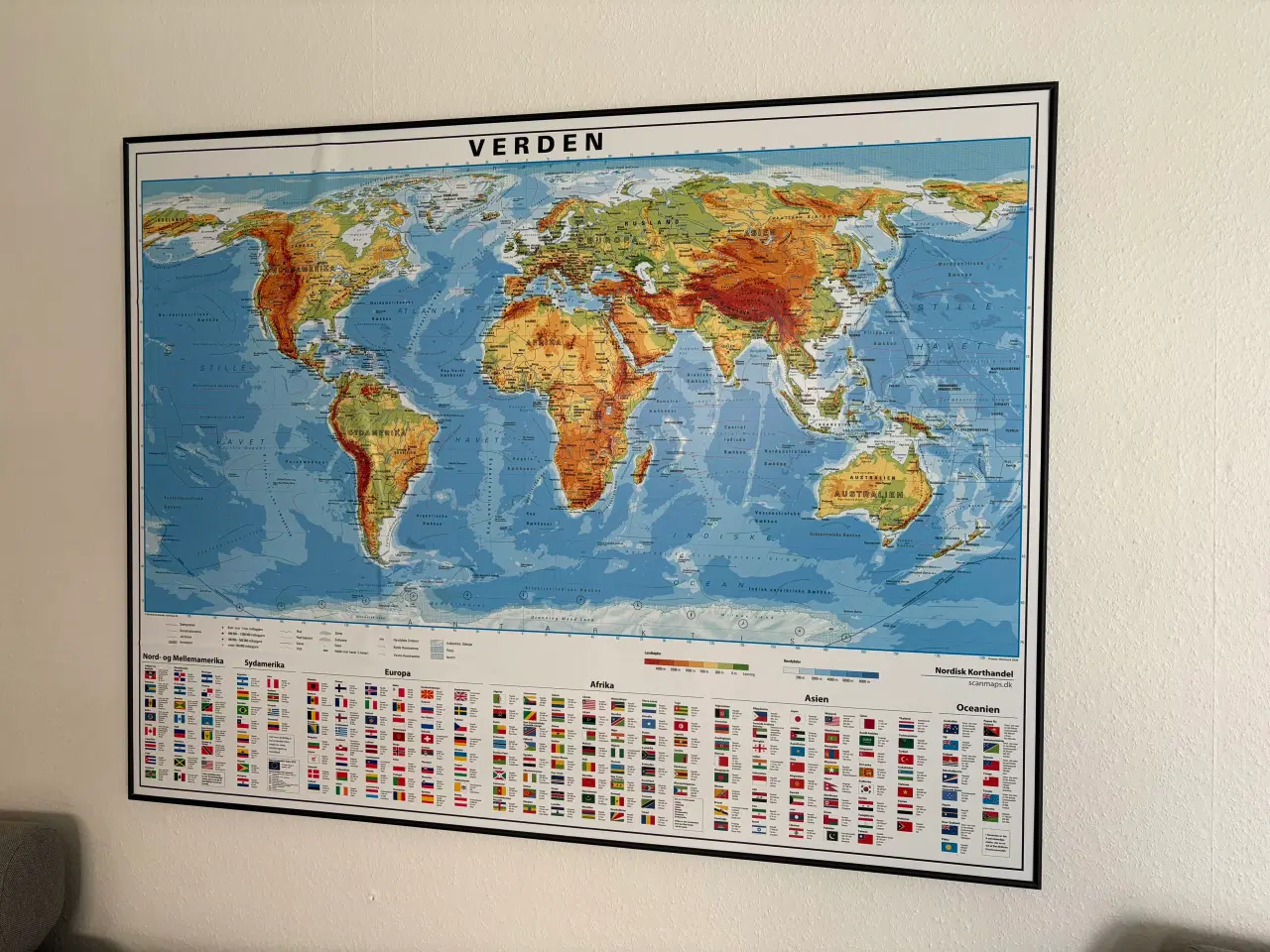 Billede 1 - Verdens kort