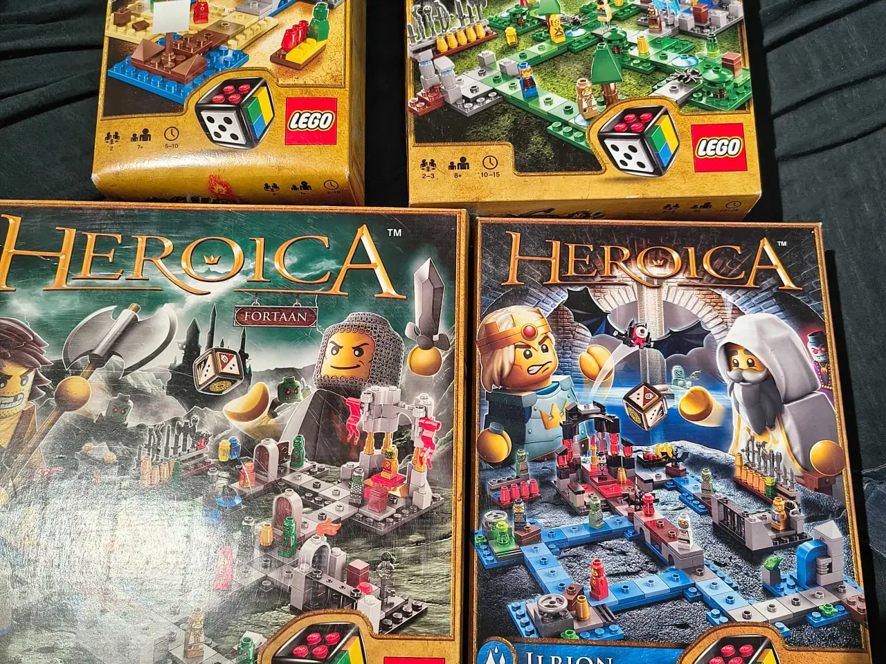 Billede 1 - LEGO Heroica Samling – 4 Klassiske Brætspil