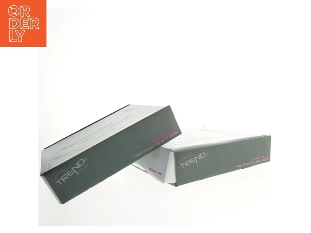 Billede 3 - 2 stk lysestage til 4 lys - advent (str. 28 x 28 cm)