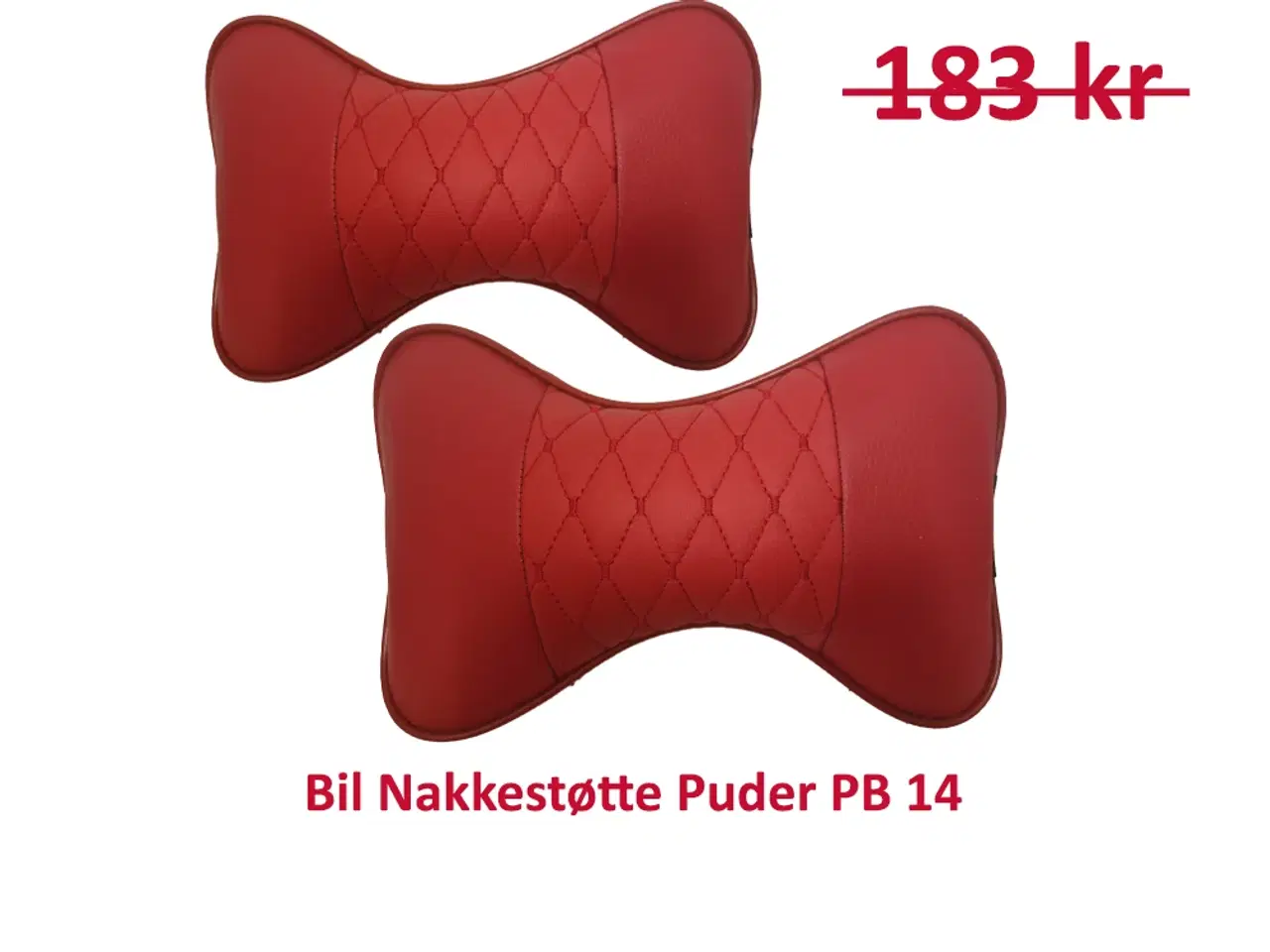 Billede 1 - Bil Nakkestøtte Puder PB 14