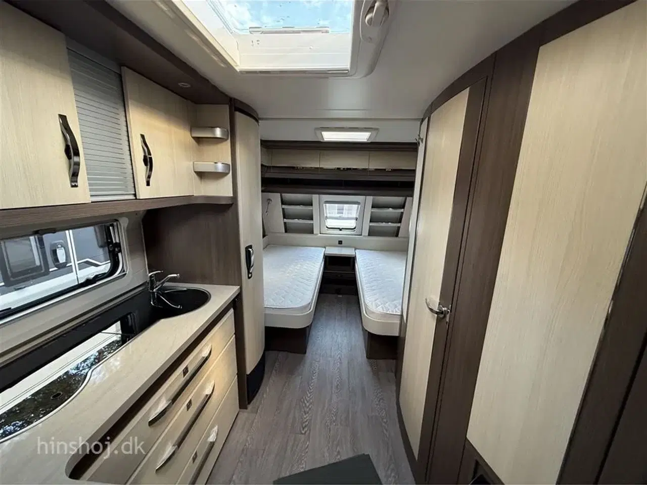 Billede 16 - 2017 - Hobby Prestige 620 CL   Lækker enkeltsengsvogn med sengeudvidelse fra Hinshøj Caravan A/S