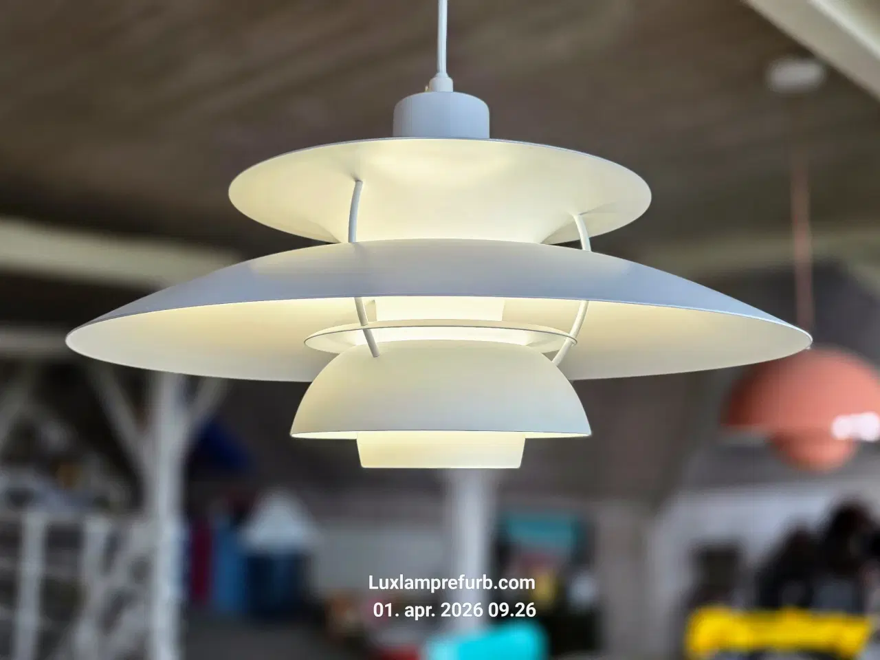 Billede 7 - 🌟 Ikonisk PH-5 i "Mat-hvid" Model (2023)🌟