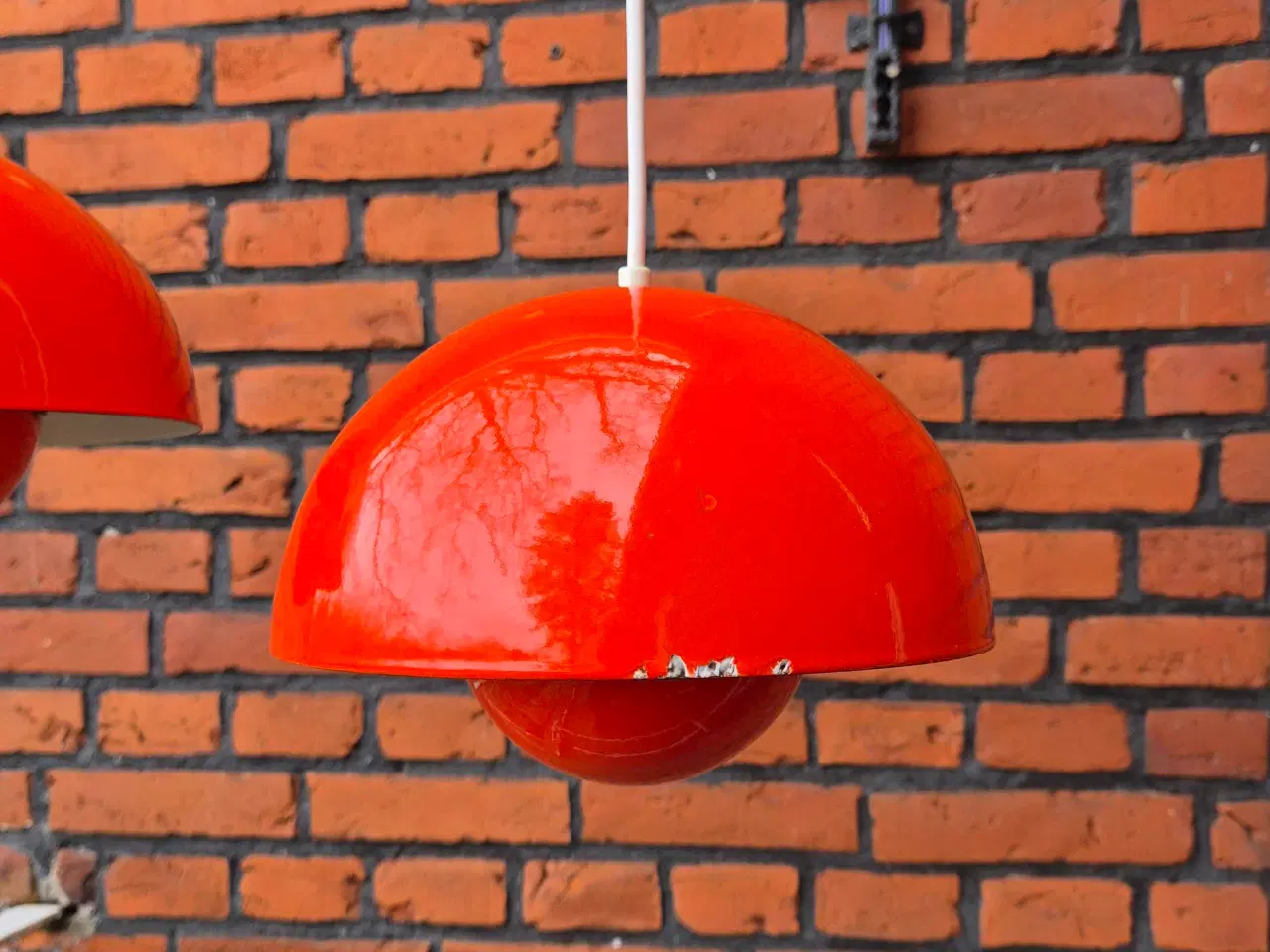 Billede 1 - To originale Flowerpot i emalje