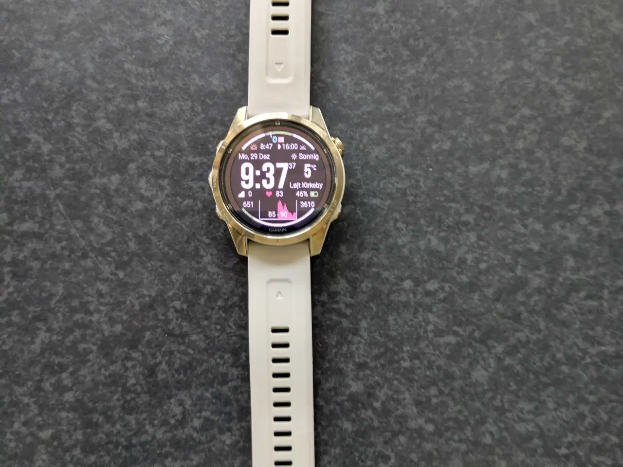 Billede 2 - Garmin Fenix 7 S Pro Sapphire Solar