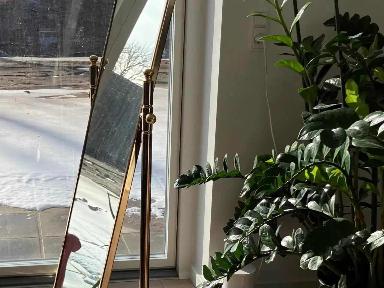 Billede 2 - Messingspejl