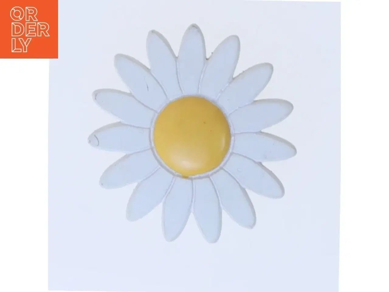 Billede 1 - Maguerit blomst magnet (str. 4 cm)