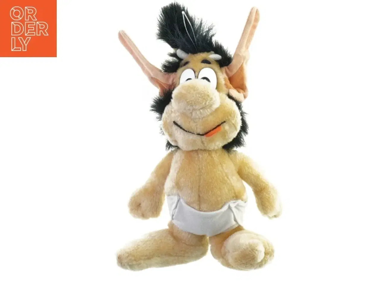 Billede 1 - Skærmtrolden hugo som bamse fra Ukendt Så Gik Alt For Rødt Til Grønt (str. 25 cm)