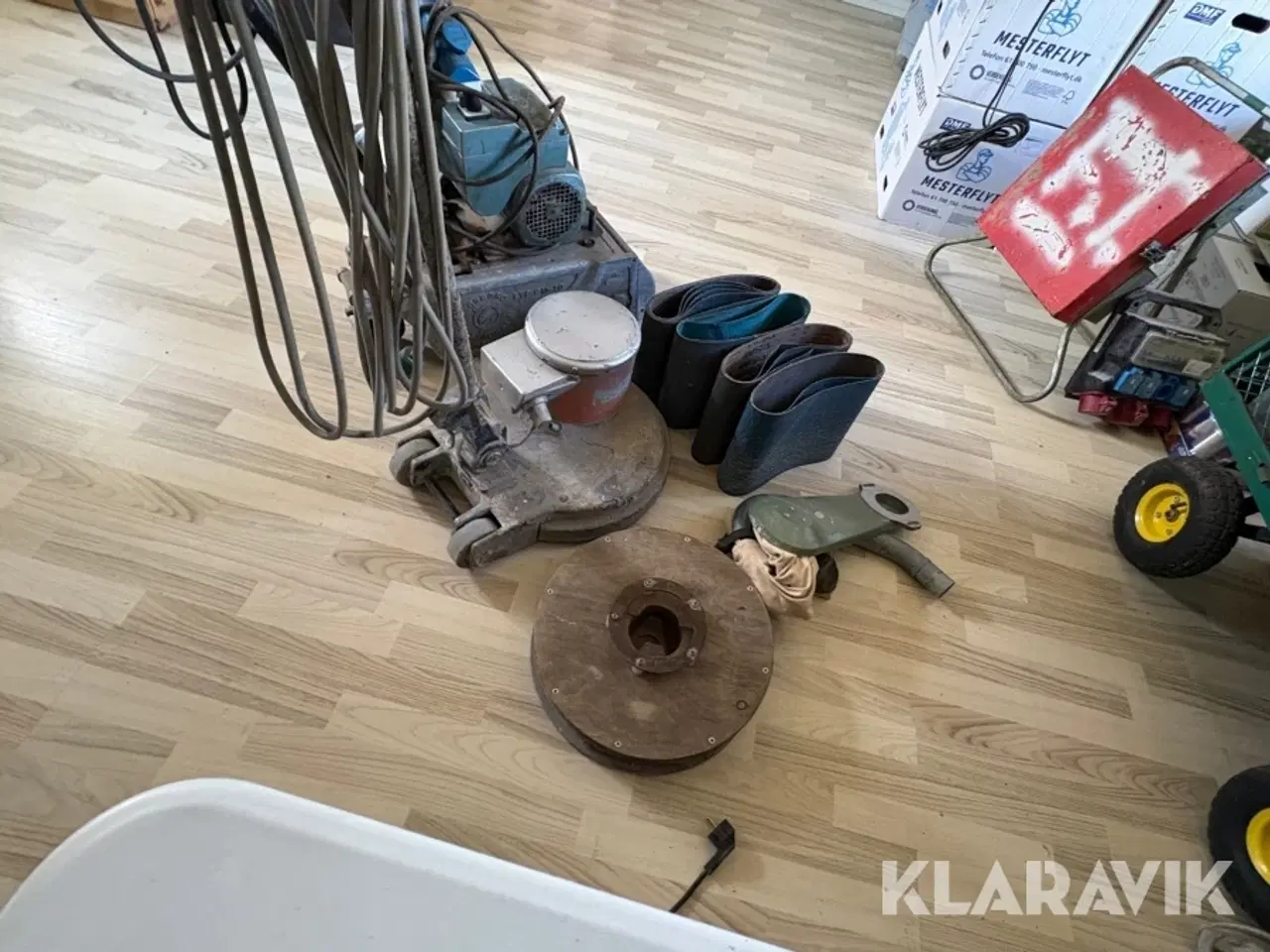Billede 5 - Gulvsliber & gulvpoler/høvl til beton