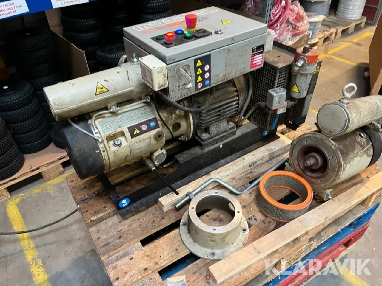 Billede 4 - Kompressor Mattei ERC 504L lamel 4 kW