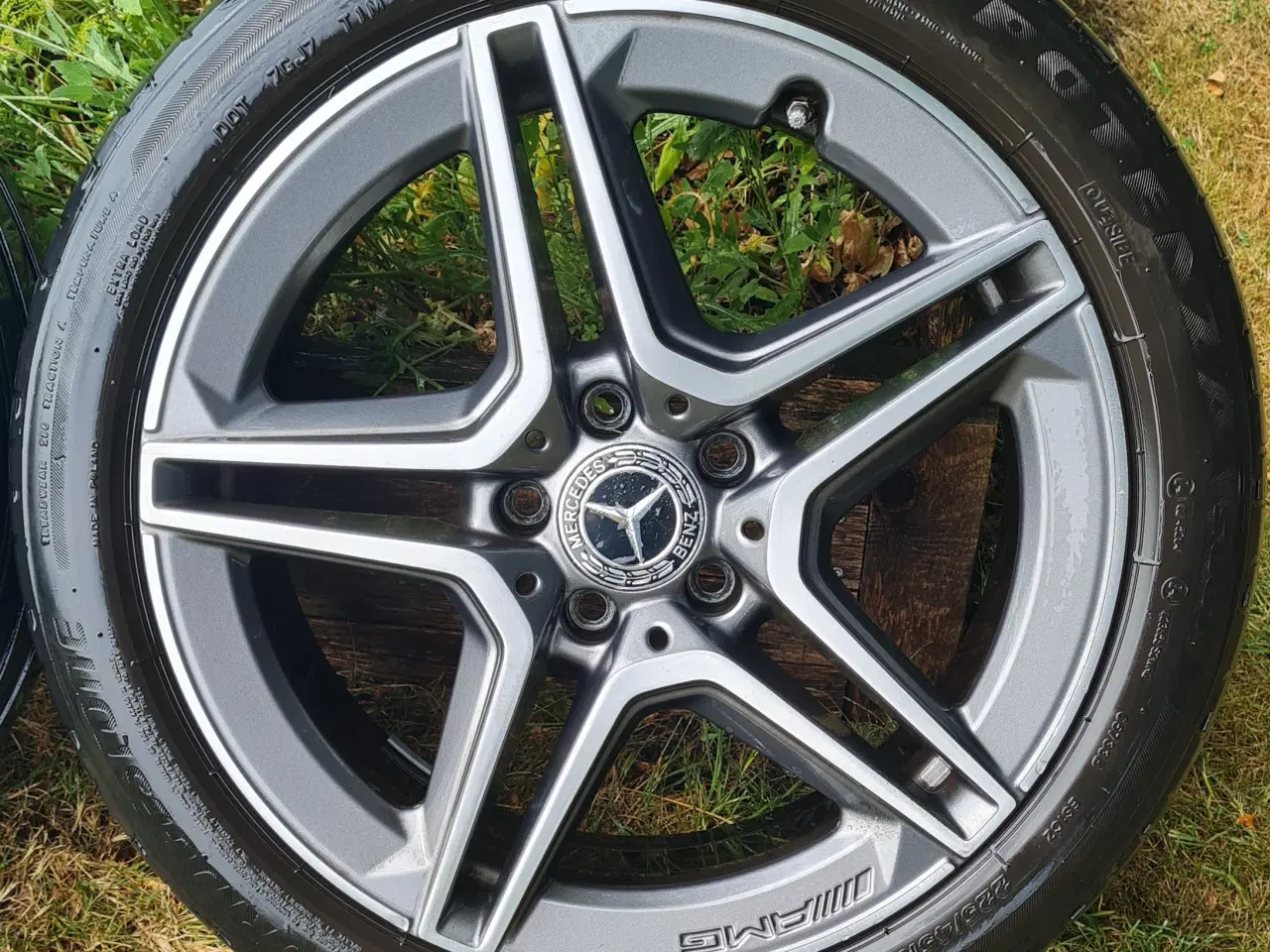 Billede 2 - Mercedes Fælge AMG 18” med sommerdæk 
