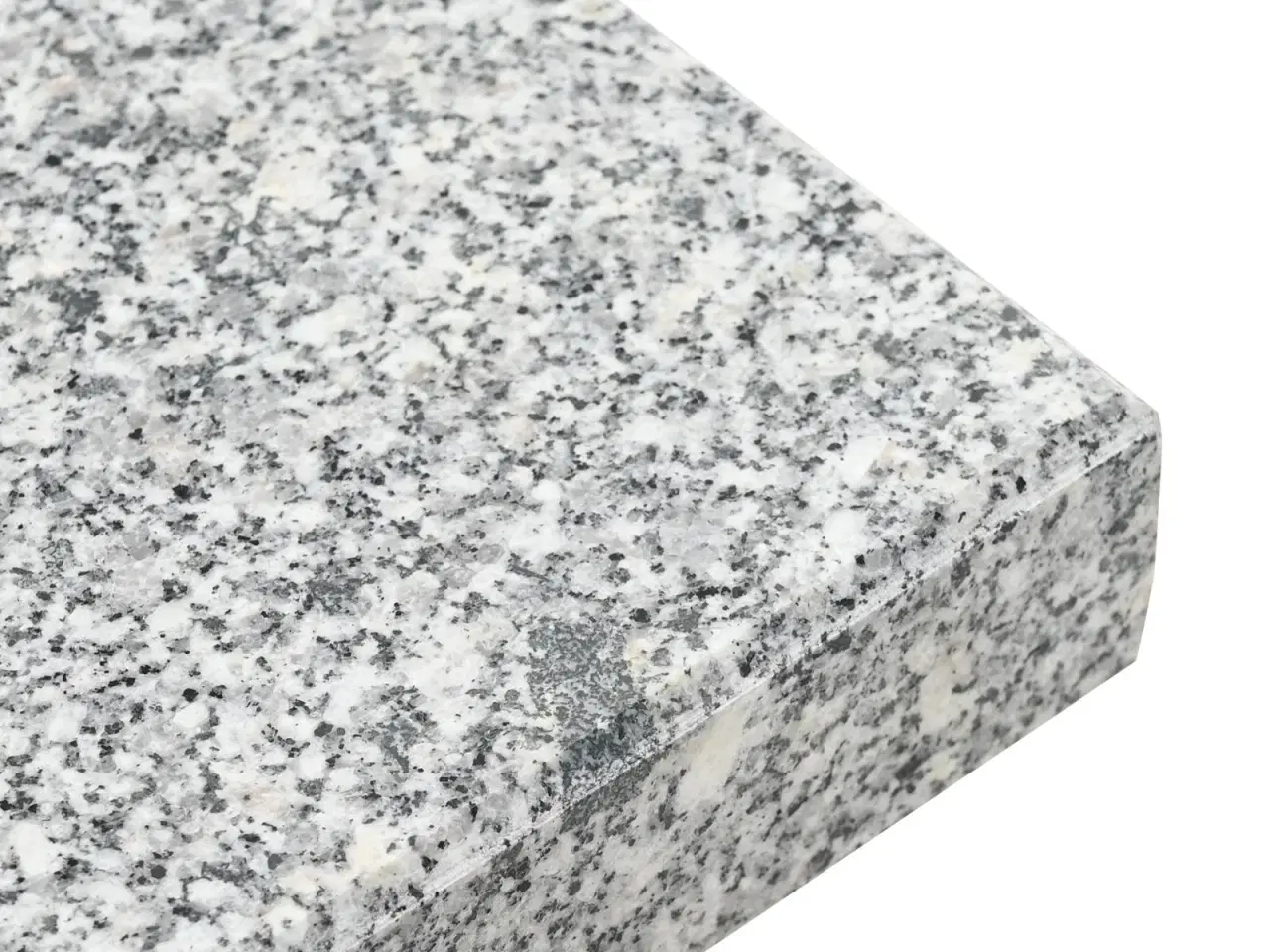 Billede 5 - Parasolfod med Hjul til Ø38/48mm Pæle Grå Granit 30 kg Firkantet