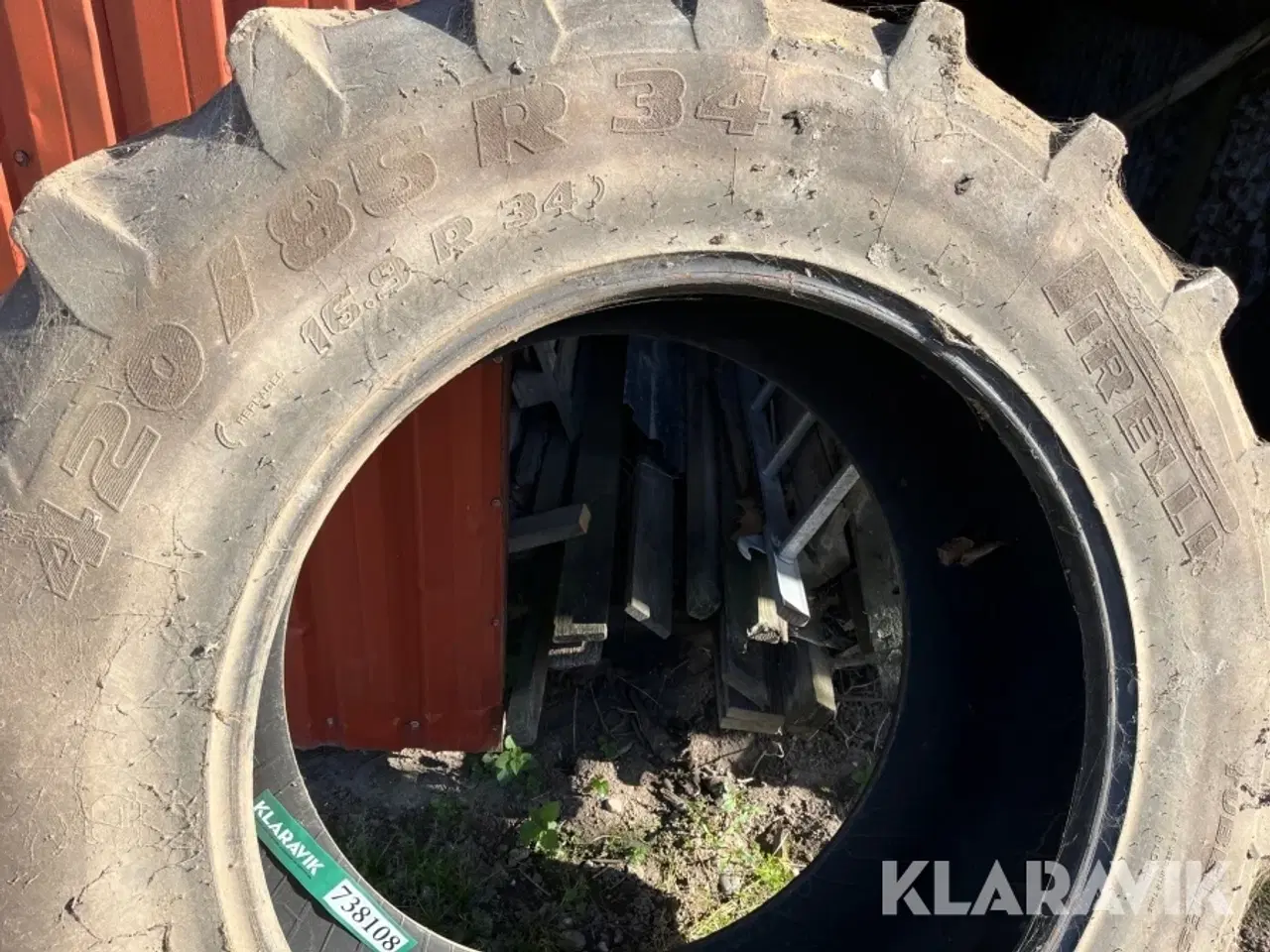 Billede 6 - Traktordæk Pirelli TM 600 420/85 R34