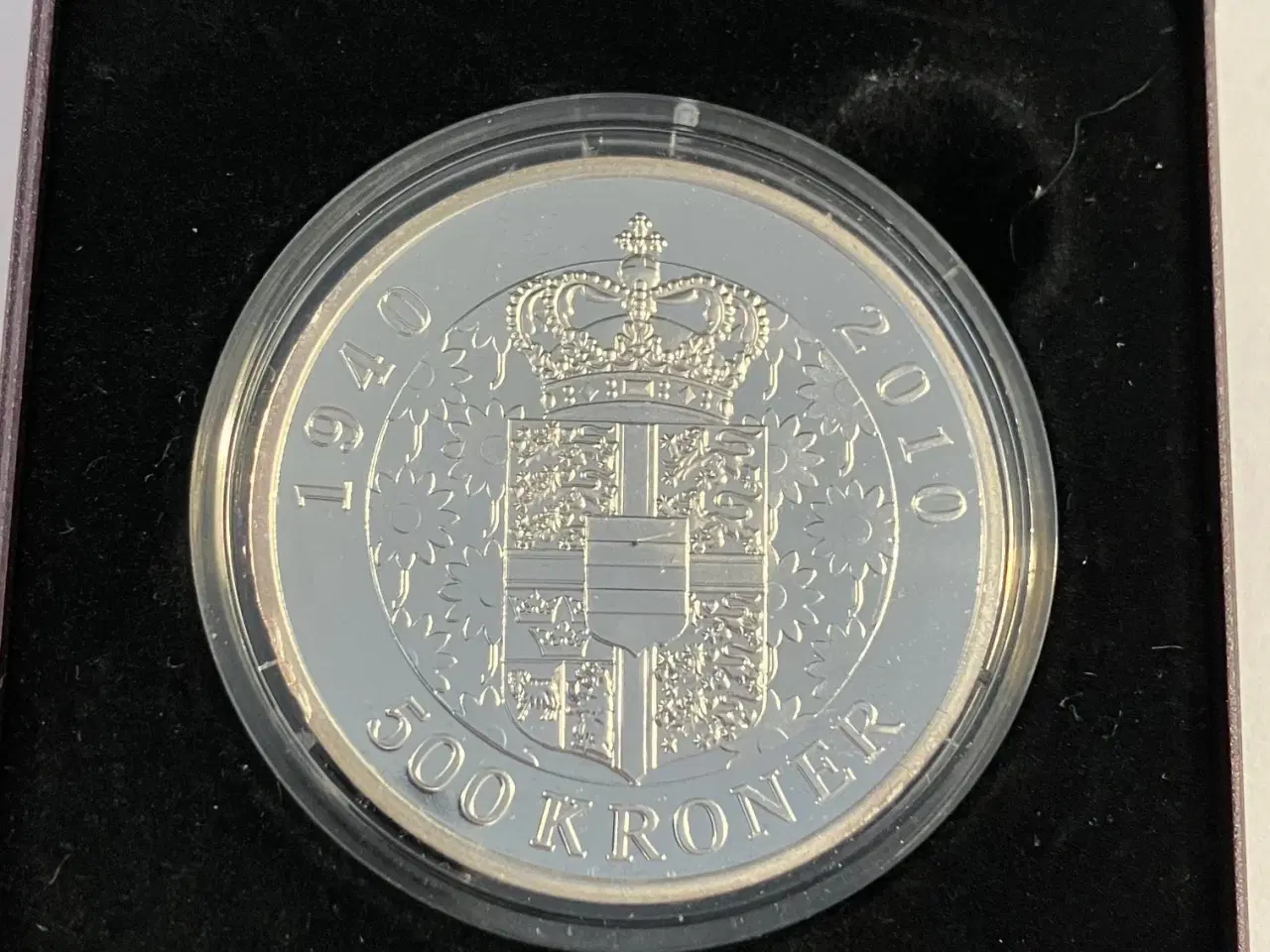 Billede 1 - 500 Kroner 2010 Sølvmønt