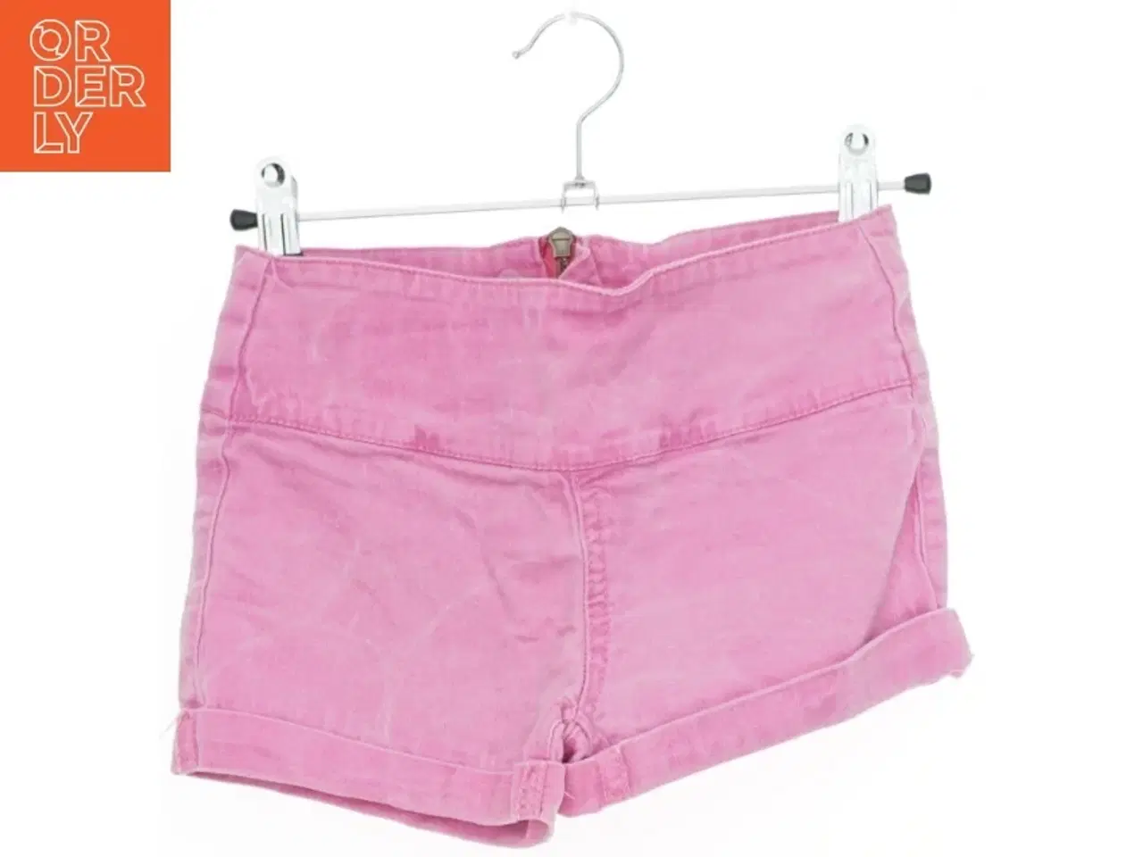 Billede 1 - Rosa shorts med lynlås fra Queenz (str. 128)