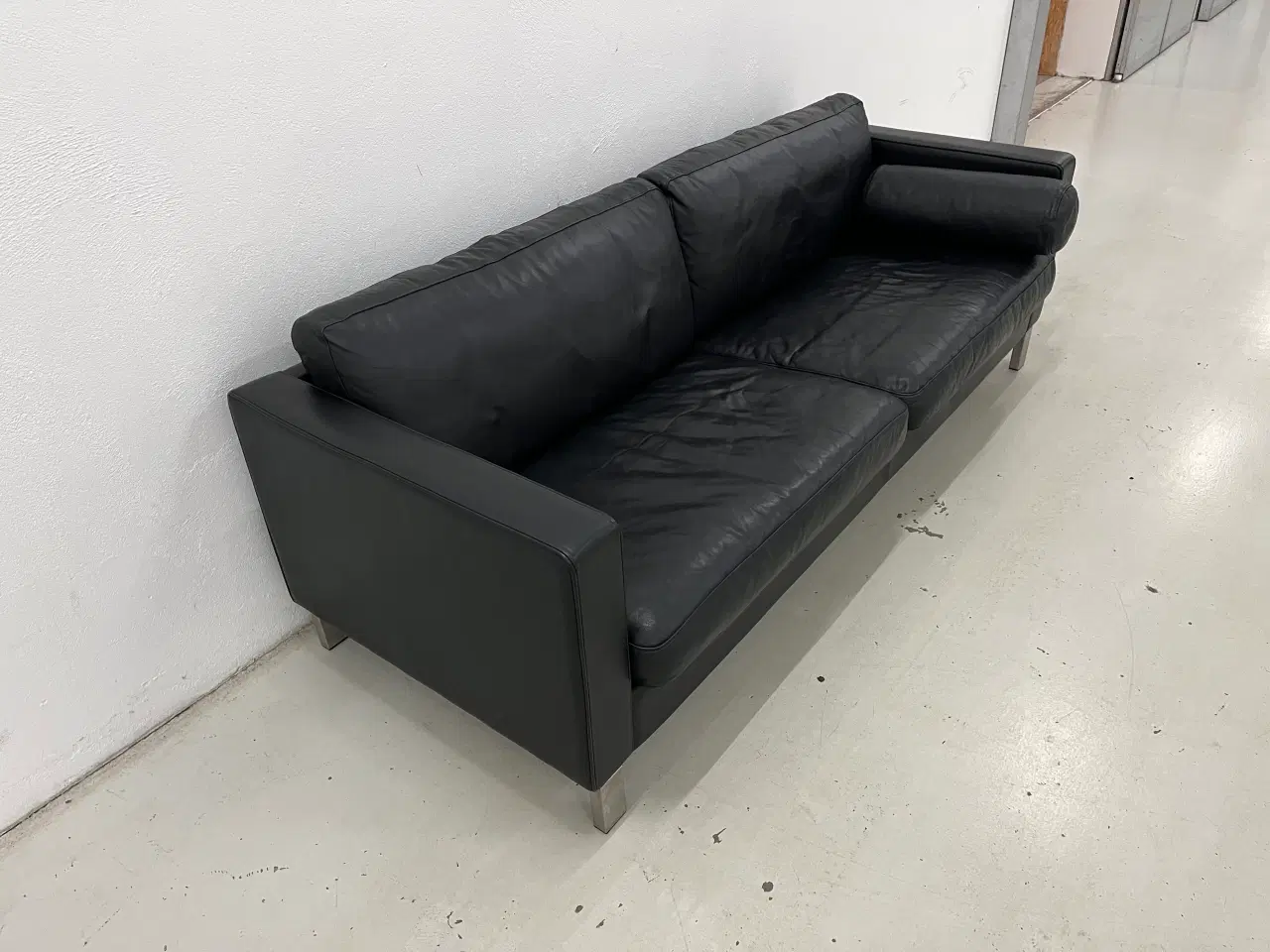 Billede 7 - Mogens Hansen MH321 3 Pers.Sofa i sort premium.
