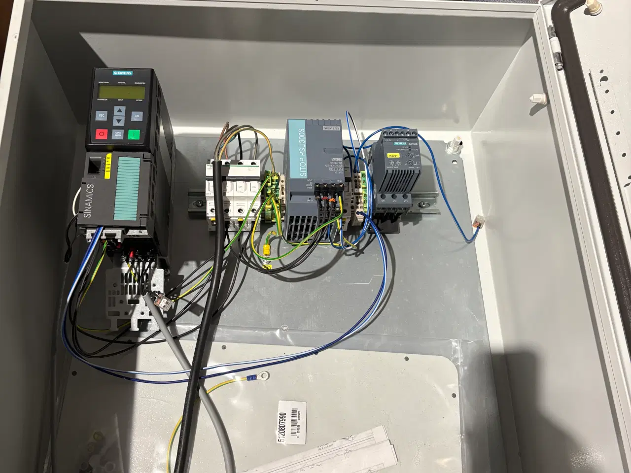 Billede 9 - Komplet frekvensstyret pumpeanlæg – Siemens / Gote