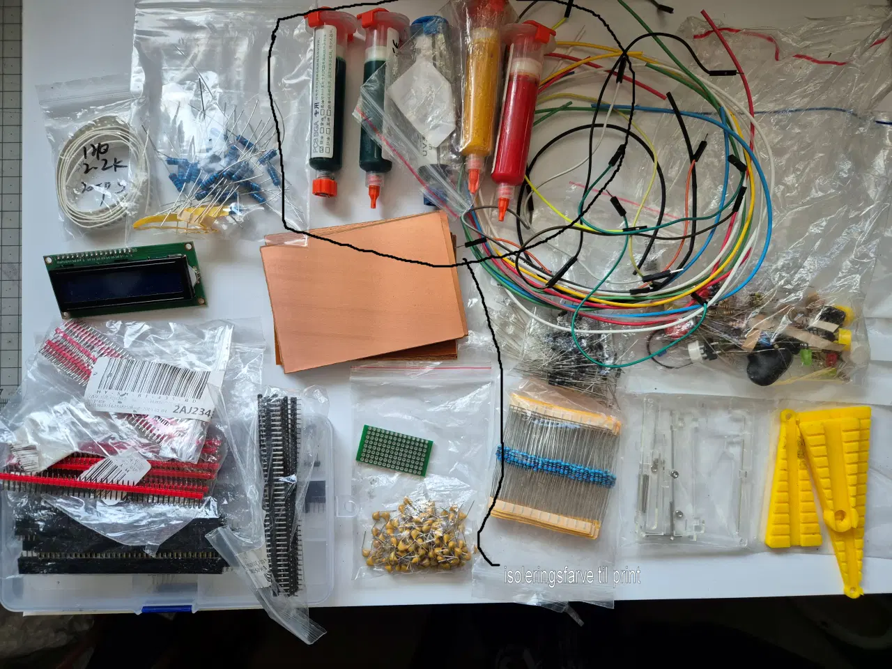 Billede 3 - Diverse elektronik dele1,7kg mest arduino dele