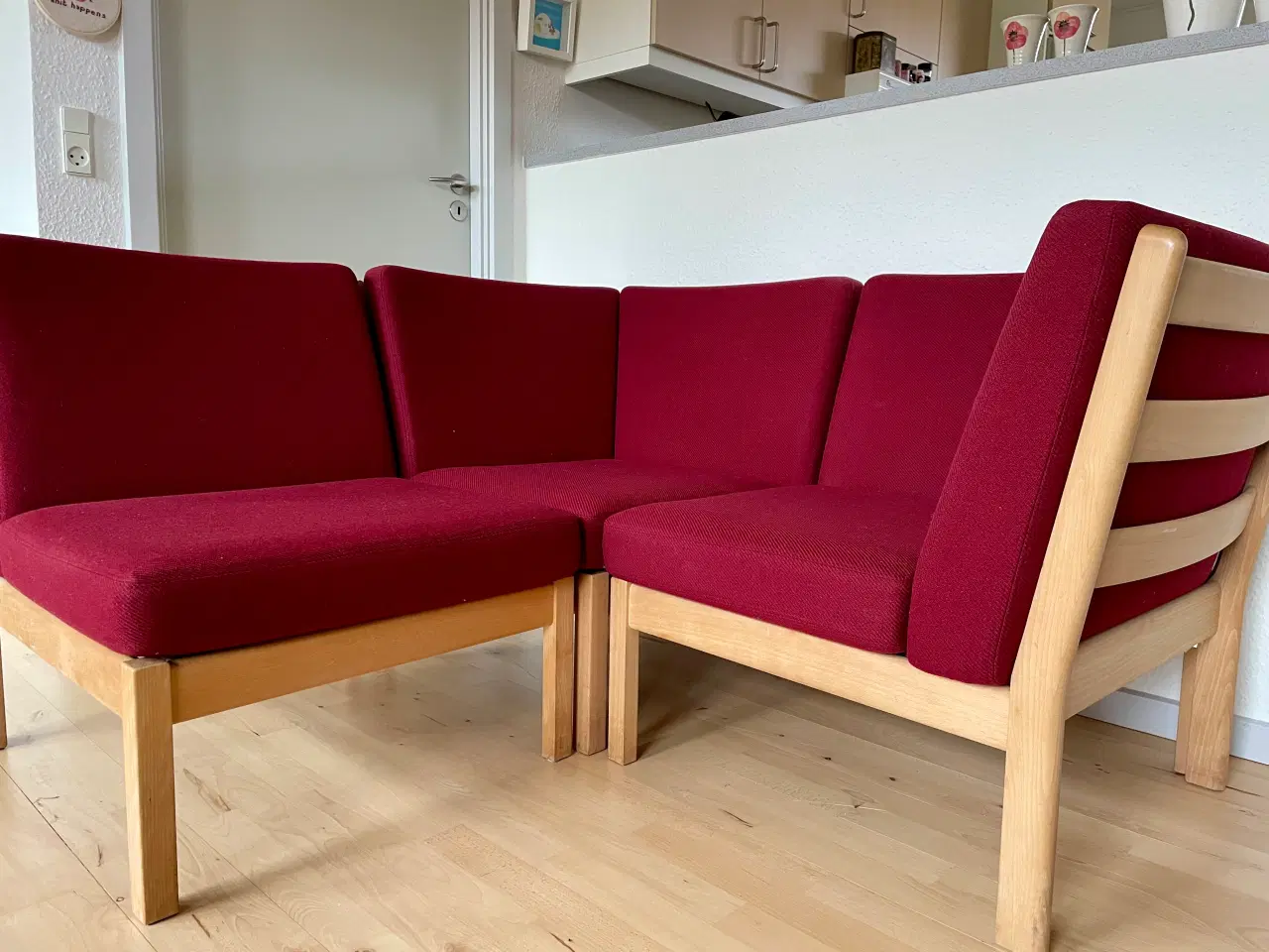 Billede 8 - Hans Jørgensen Wegner klassisk modul sofa