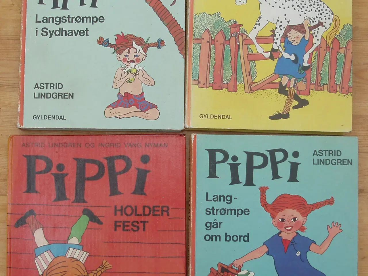 Billede 1 - Pippi bøger af Astrid Lindgren