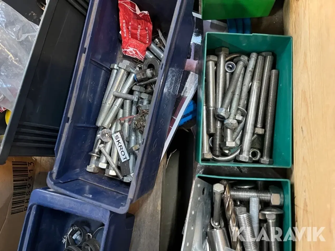 Billede 7 - Blandet lot Boremaskiner-bolte- diverse