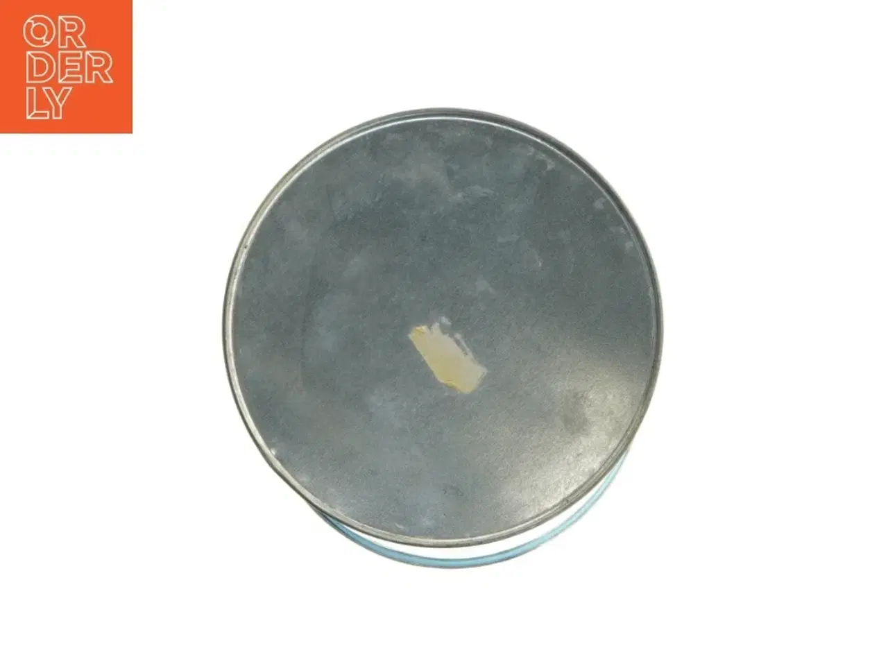 Billede 6 - Metaldåse med himmel og sejlbåd dekoration (str. 19 x 12 cm)