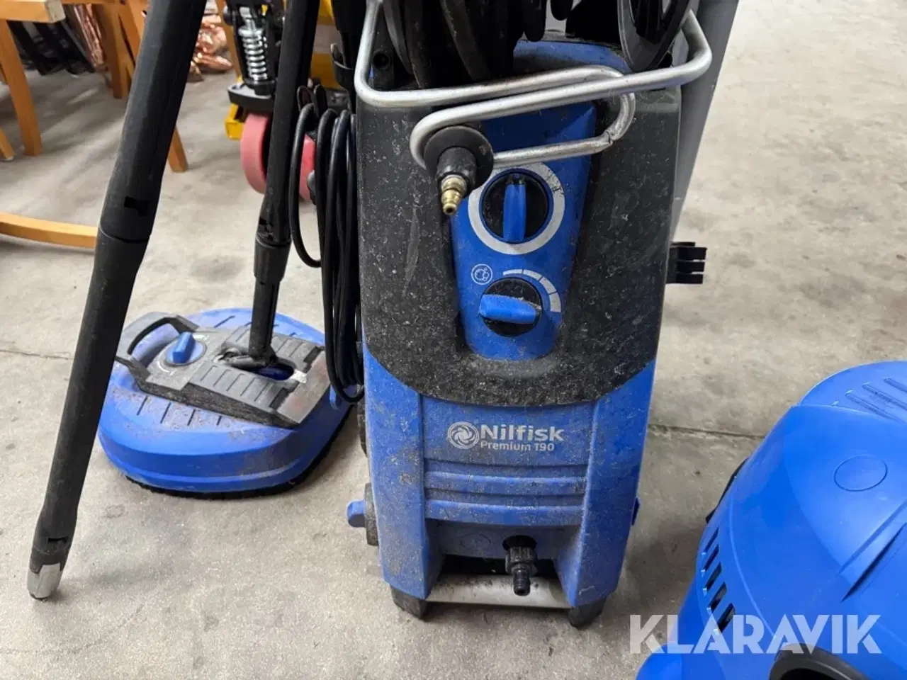 Billede 9 - Højtryksrenser og industristøvsuger Nilfisk Premium 190 - Buddy || 12 med udstyr