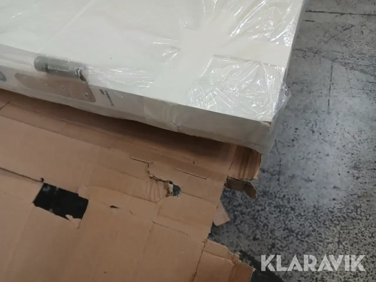 Billede 8 - Dørblad Swedoor klimadør højre hvidmalet BD30/35dB 205