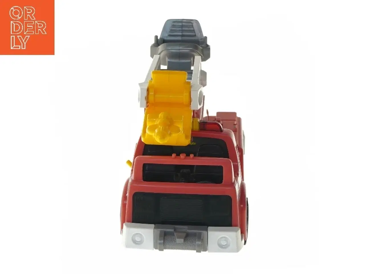 Billede 5 - Legetøjsbrandbil med kran (str. 35,5x12 cm)