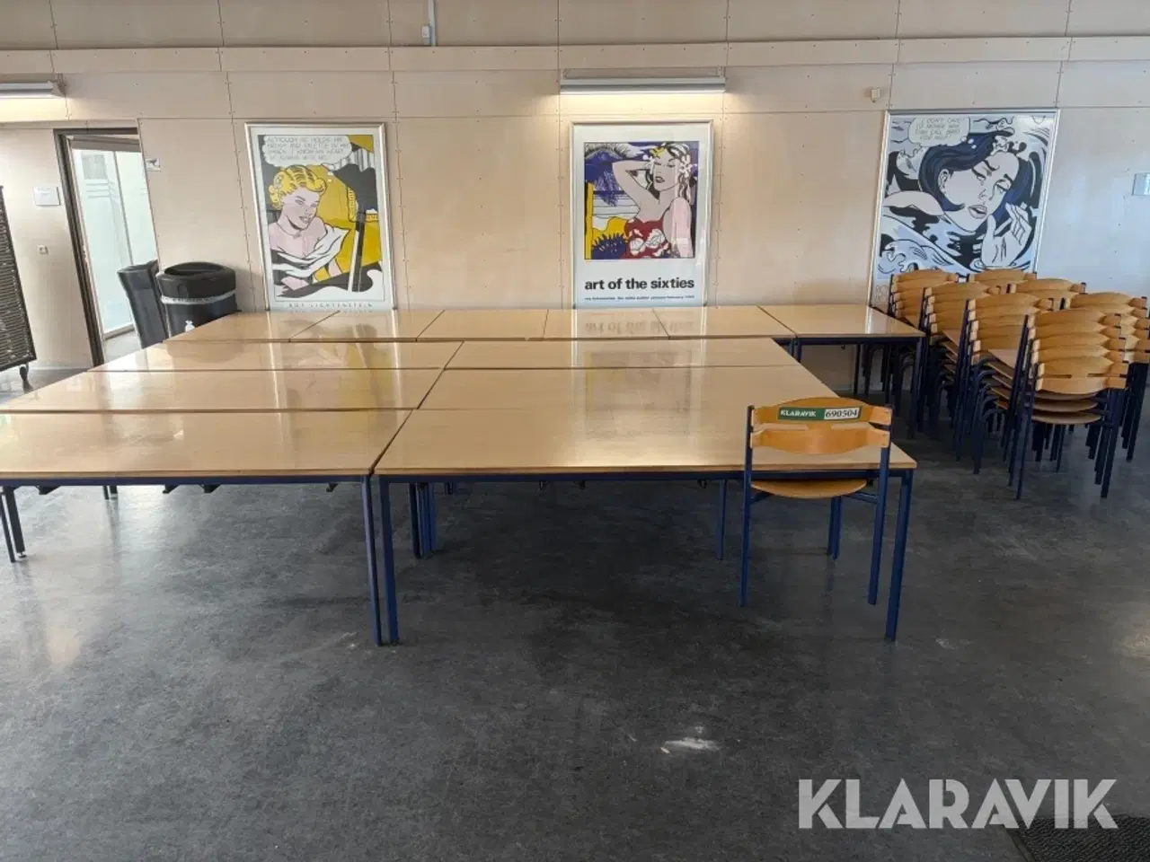 Billede 6 - Borde og stole Svejbæk 12 bord + 36 stole