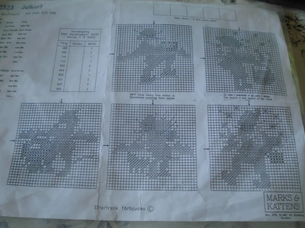 Billede 2 - Broderisæt 2 stk.