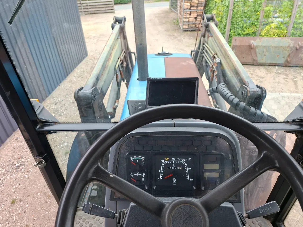 Billede 4 - Ford 6640 SL Årg. 1994 med Ålø 640 frontlæsser. 