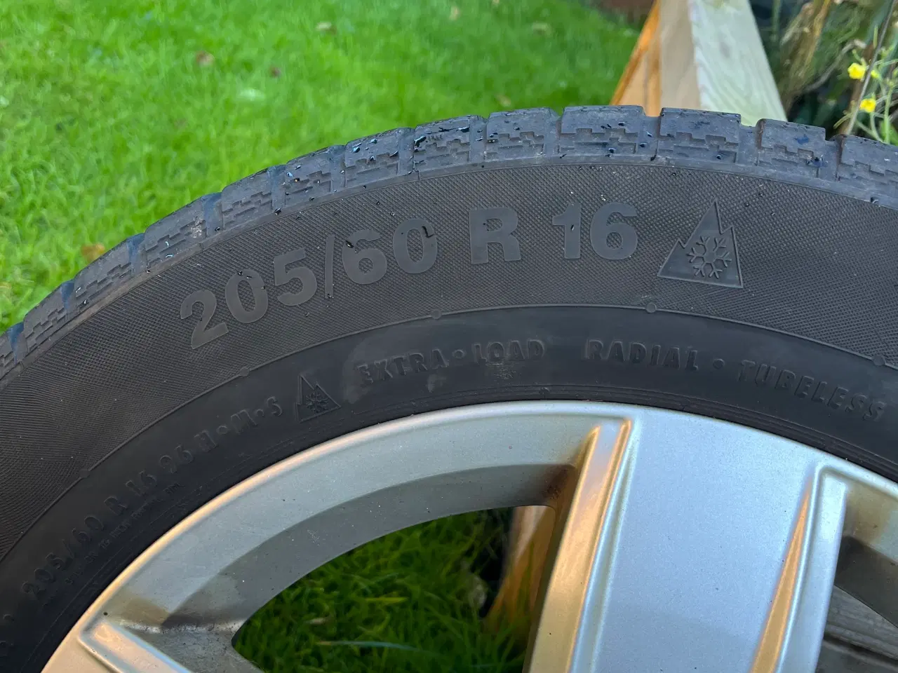 Billede 3 - Alufælge m/vinterdæk