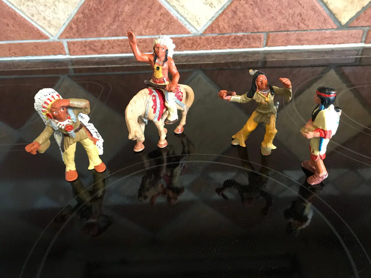 Billede 1 - Bullyland indianer figurer