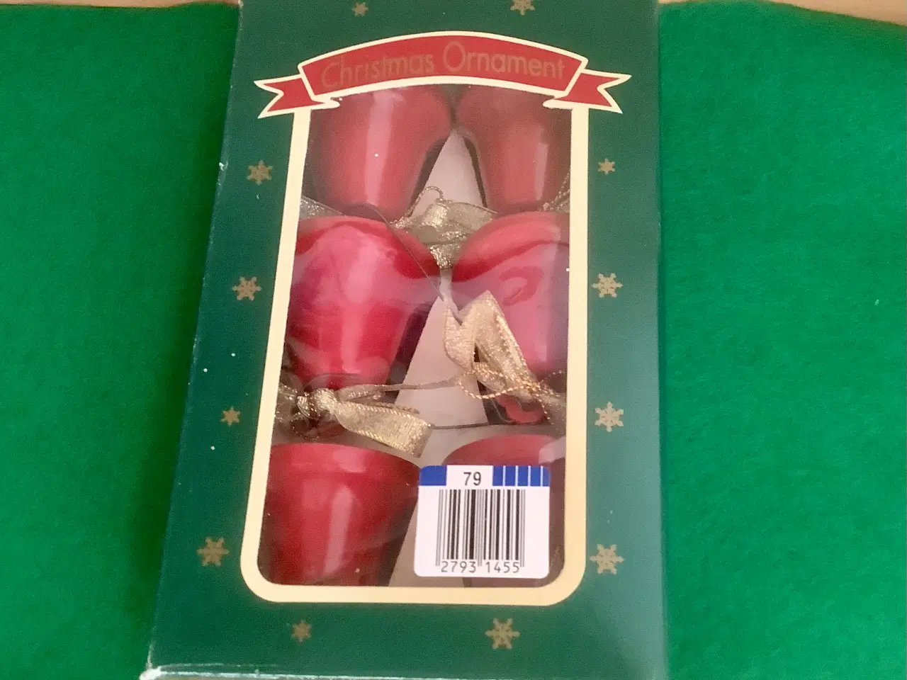 Billede 2 - Vintage juleklokker til ophæng.