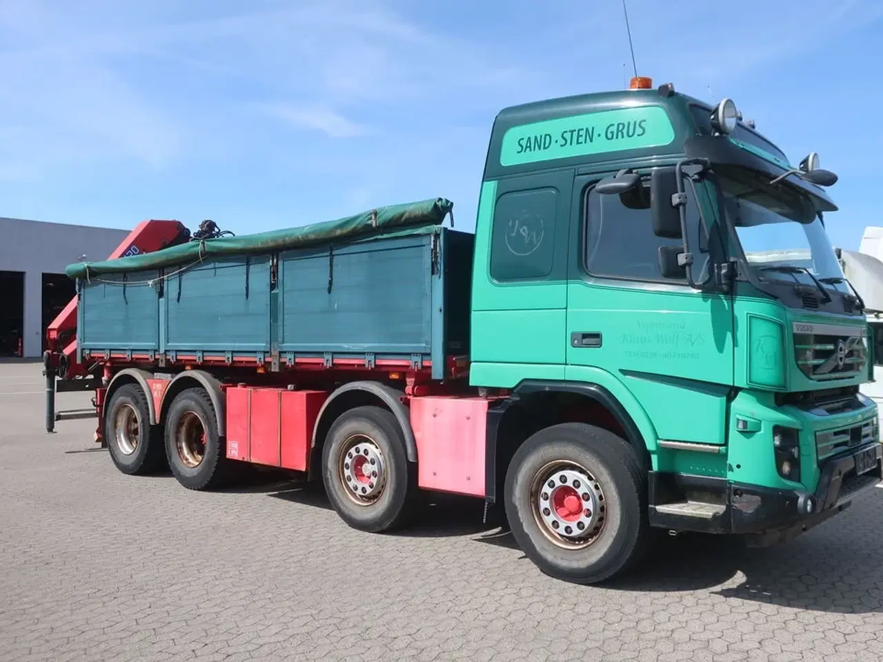 Billede 3 - Lastbil m. kran VOLVO FMX