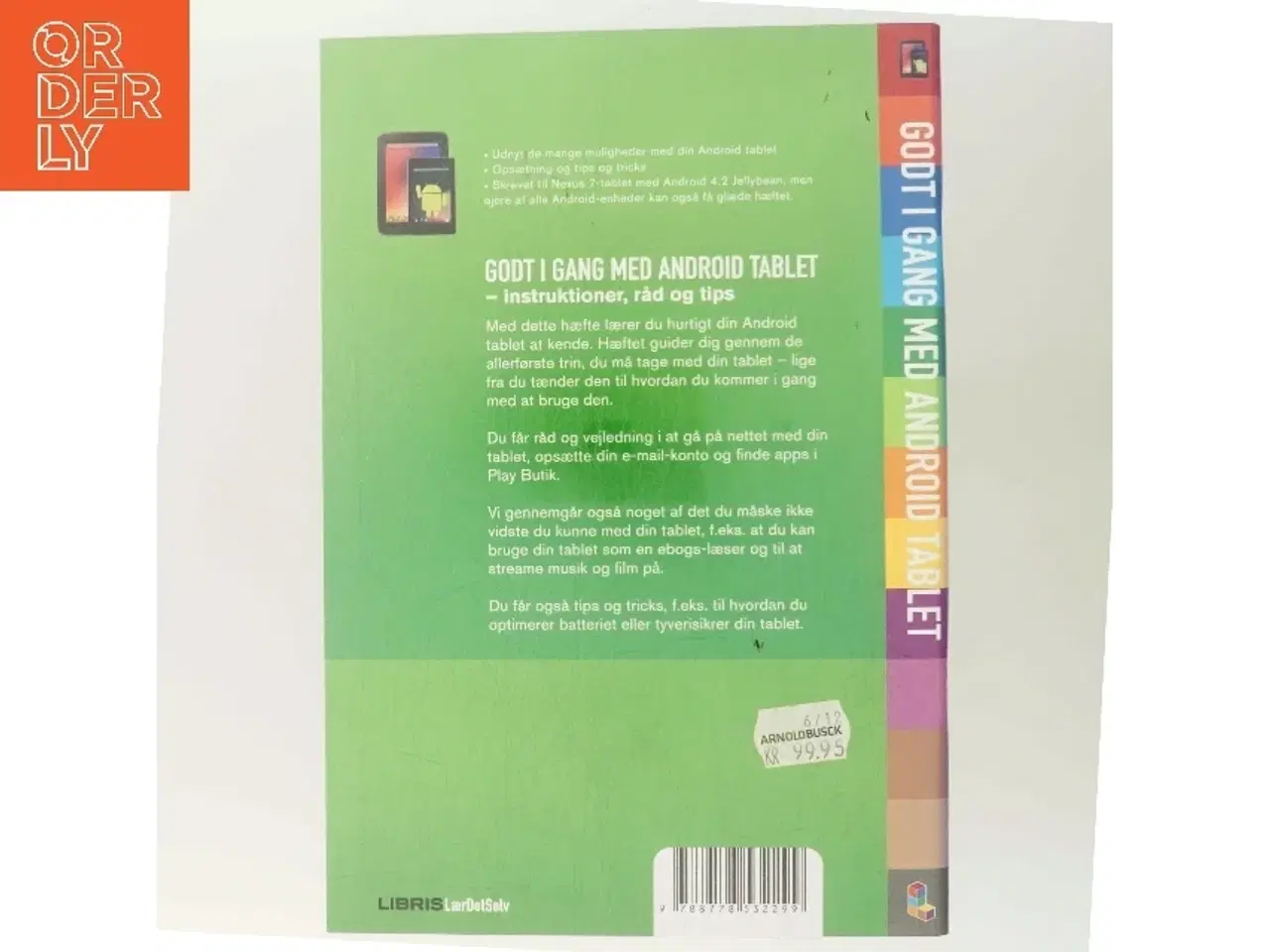 Billede 3 - Godt i gang med Android tablet af Kristian Langborg-Hansen (Bog)