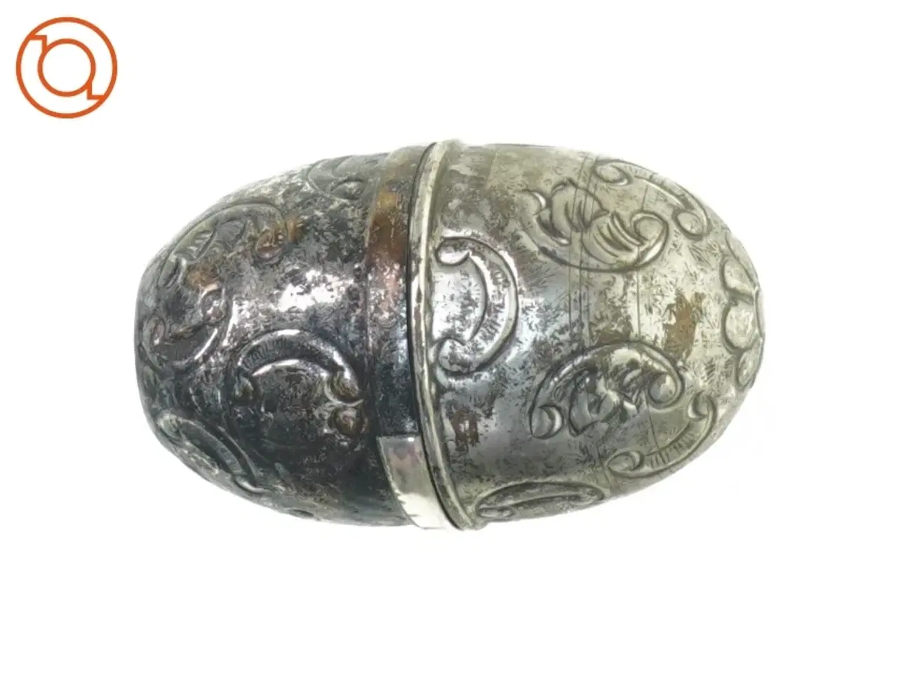 Billede 3 - Metal æg (str. 14 x 8 cm)