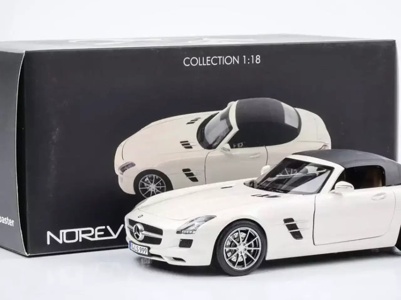 Billede 4 - 1:18 Mercedes SLS AMG Roadster R197 2011